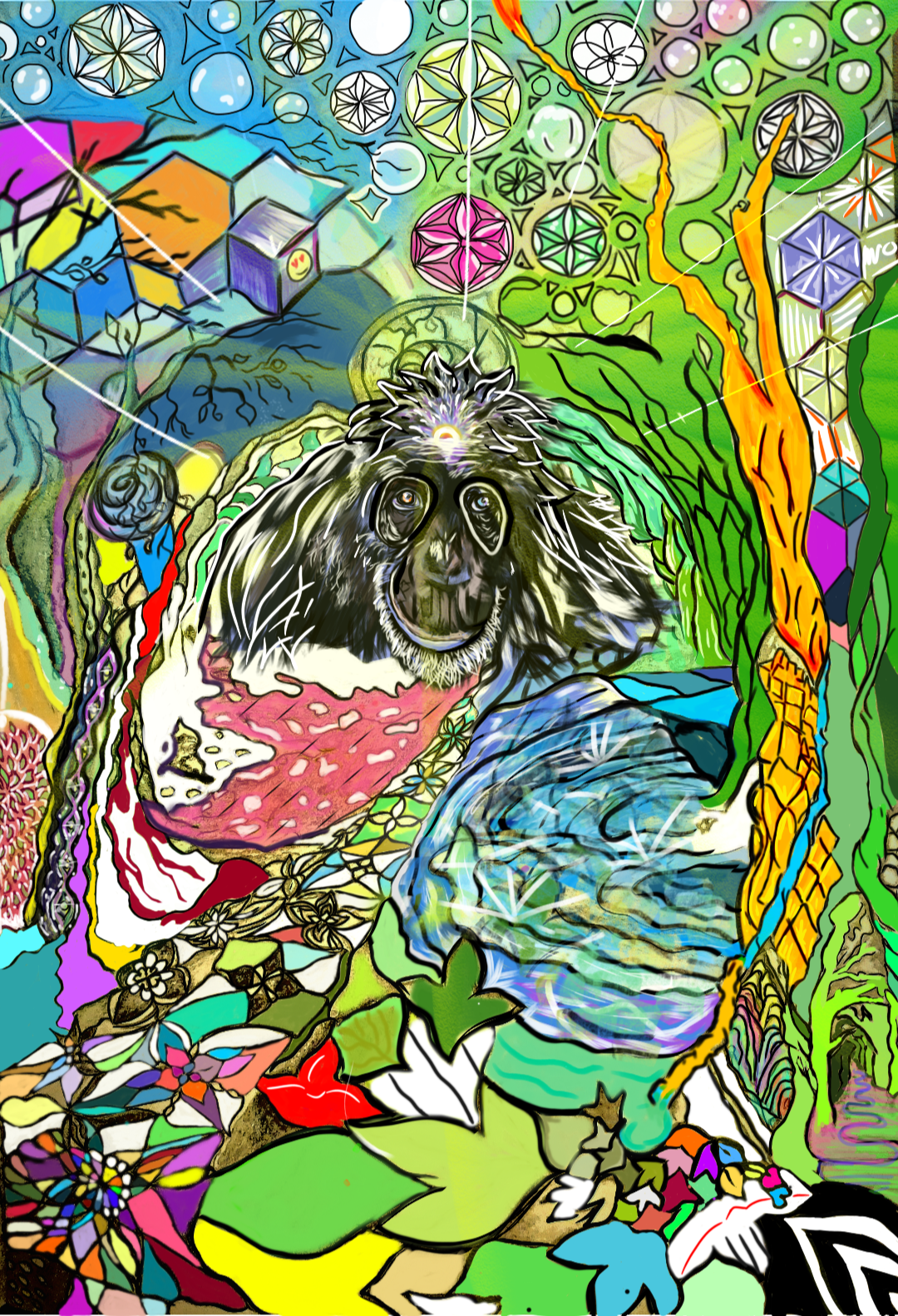 HBAR NFT Collection SHROOMED APE